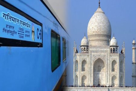 From Delhi: Taj Mahal & Agra Private Tour by Gatimaan Train